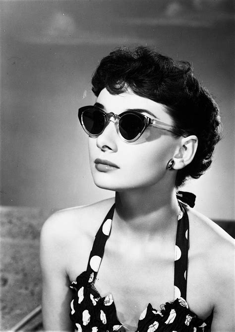 audrey hepburn style sunglasses.